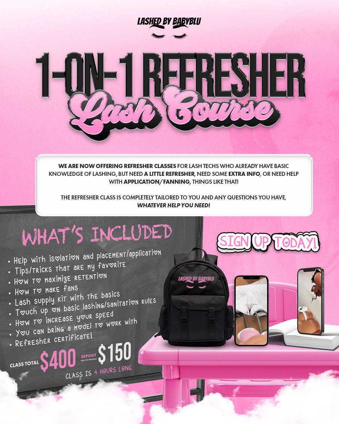 1 on 1 REFRESHER course