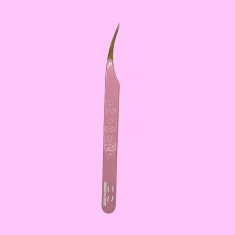 STRAIGHT TWEEZERS - FIBER TIP